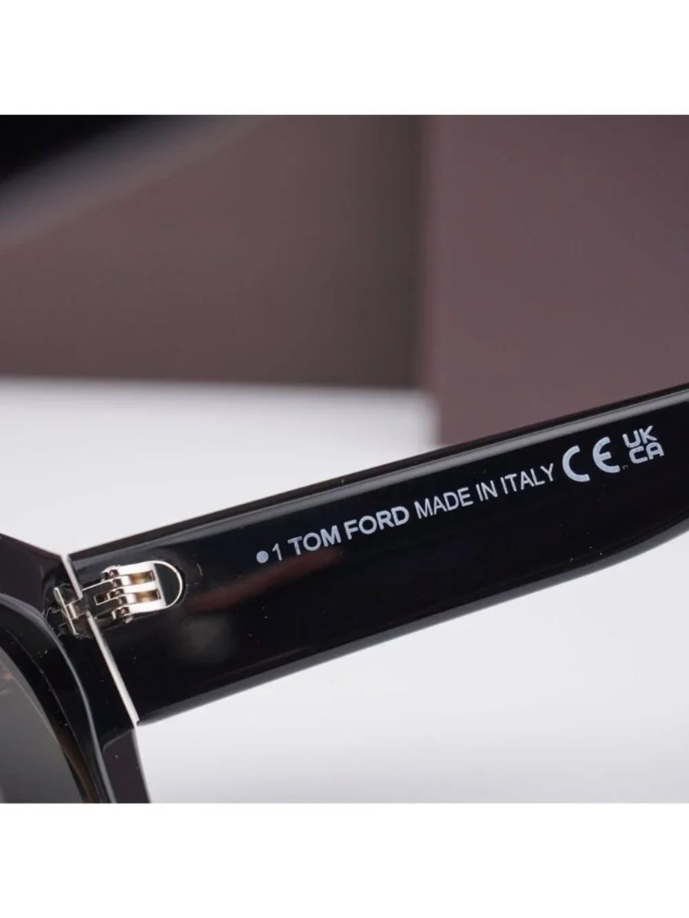 Tom Ford Athena FT1190 01A Cat Eye Sunglasses - Black / Smoke
